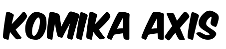 Komika Axis Font Image