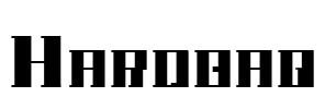 Hardbaq Font Image