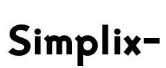 Simplix- Font Image