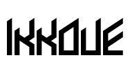IKKOUE Font Image