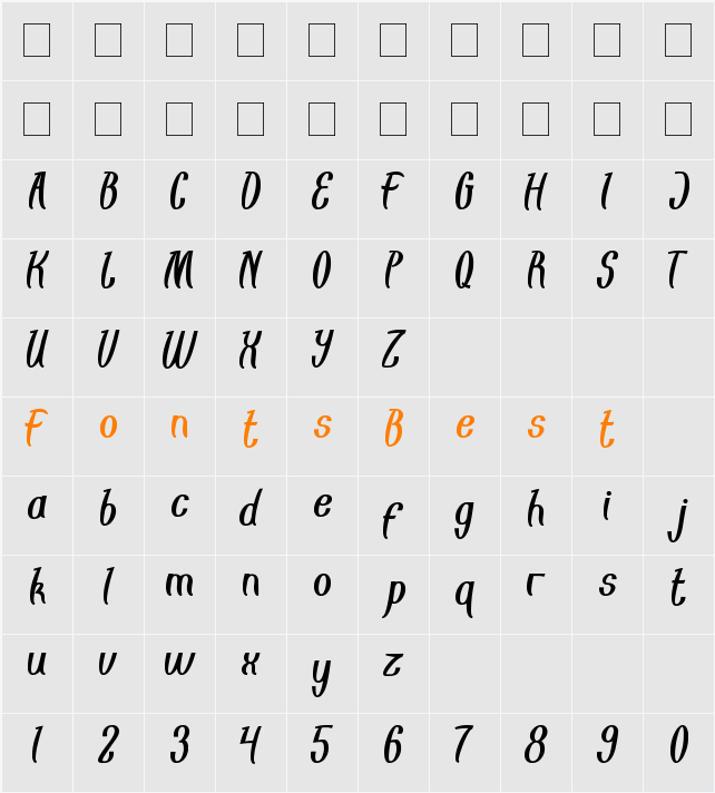 Eyes Believer Character Map