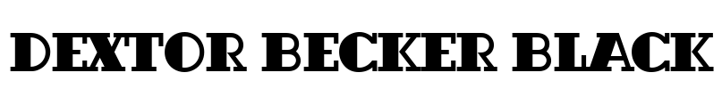 Dextor Becker Black