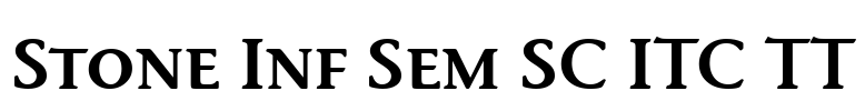 Stone Inf Sem SC ITC TT