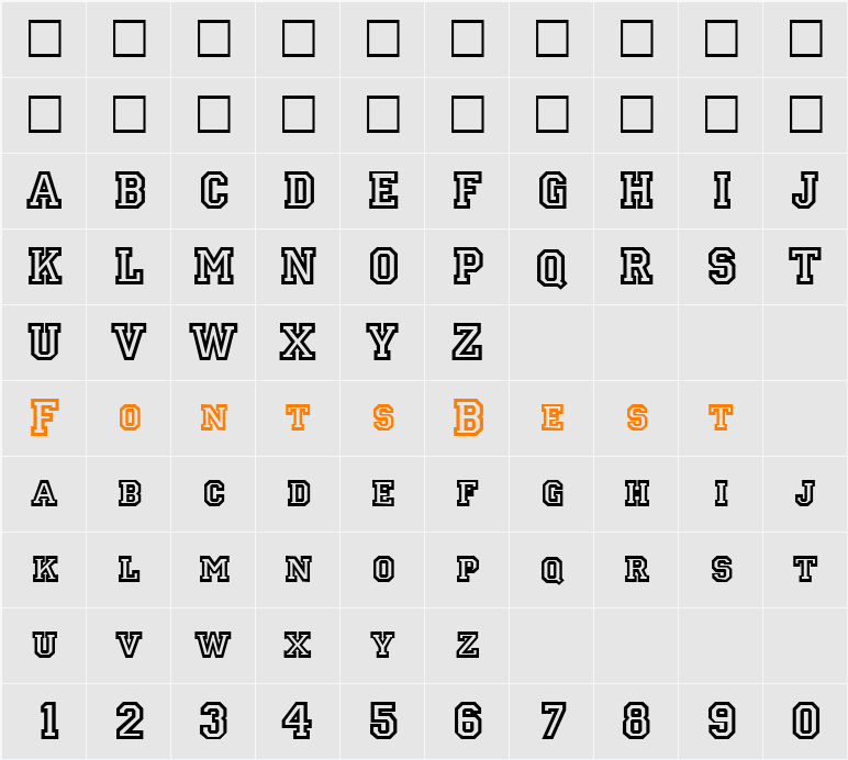 Principal Character Map