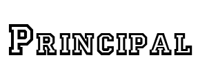 Principal Font Image