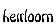 Heirloom Font Image