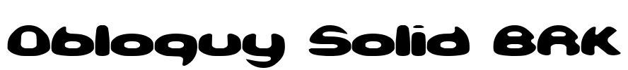 Obloquy Solid BRK