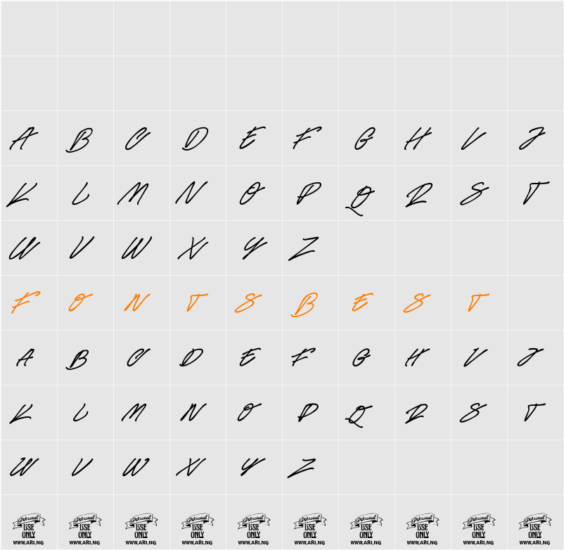 Race Fever Pen PERSONAL Character Map