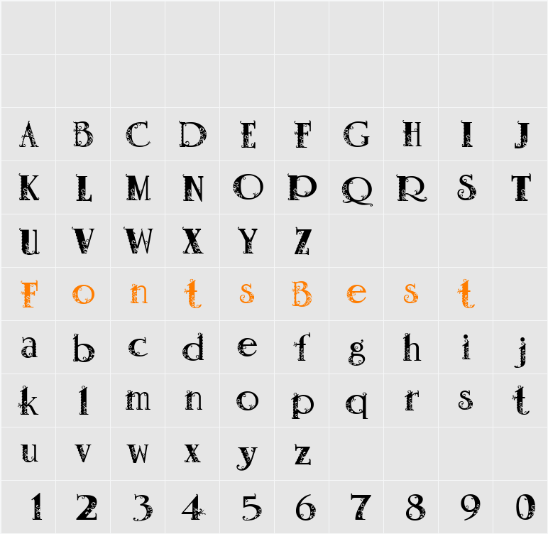 Vanessa Character Map