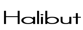 Halibut Font Image