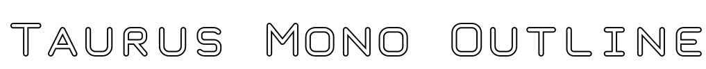 Taurus Mono Outline
