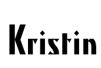 Kristin Font Image