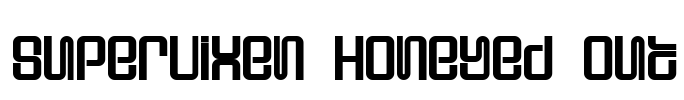 Supervixen Honeyed Out Font Image