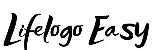 Lifelogo Easy Font Image