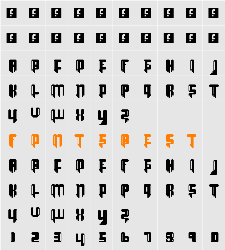 lava lava Character Map