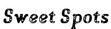 Sweet Spots Font Image
