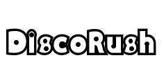 DiscoRush Font Image