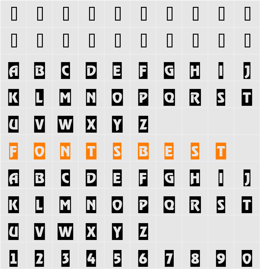 a_RewinderTitulCm Character Map