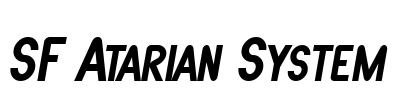 SF Atarian System Font Image