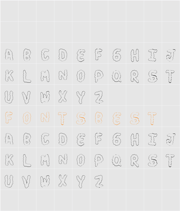 turds soft Character Map