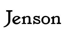Jenson Font Image