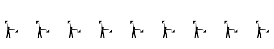 Semaphore Font Image