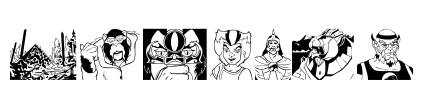 TcatsHo Font Image