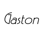 Gaston Font Image