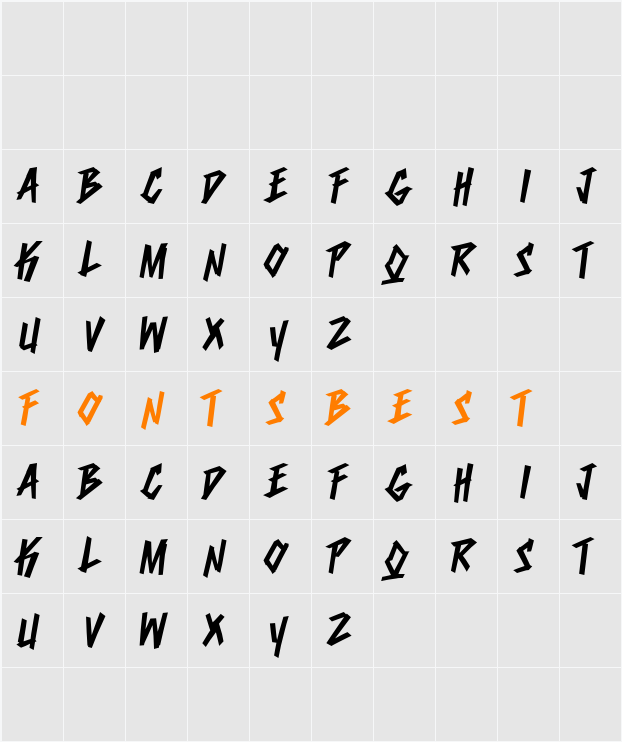 Dumbnerd Character Map
