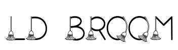 LD Broom Font Image