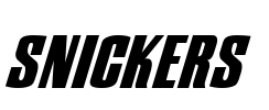 Snickers Font Image