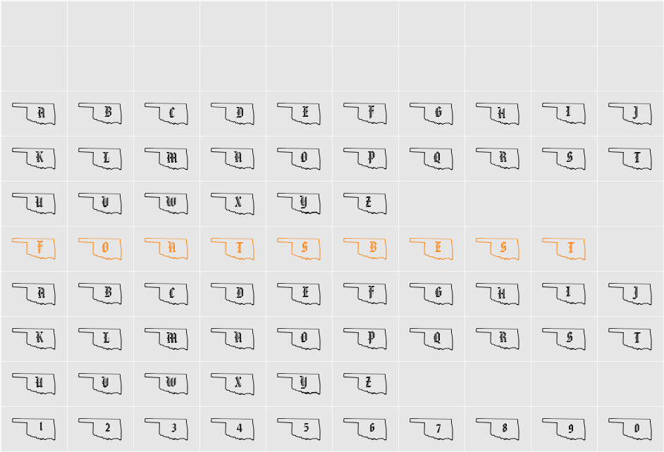 pf_ok-outlined Character Map