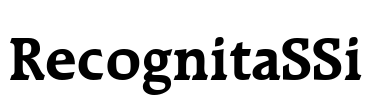 RecognitaSSi Font Image
