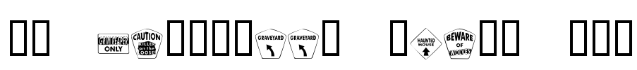 KR Halloween Signs Two