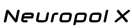 Neuropol X Font Image