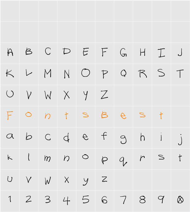 Lazy Riza Character Map