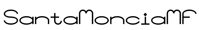 SantaMonciaMF Font Image