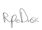 RipeDusk Font Image