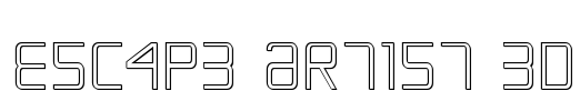 Escape Artist 3D