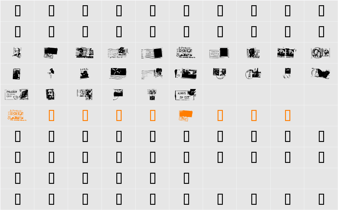 Dead Letter Office Thirty Two Character Map