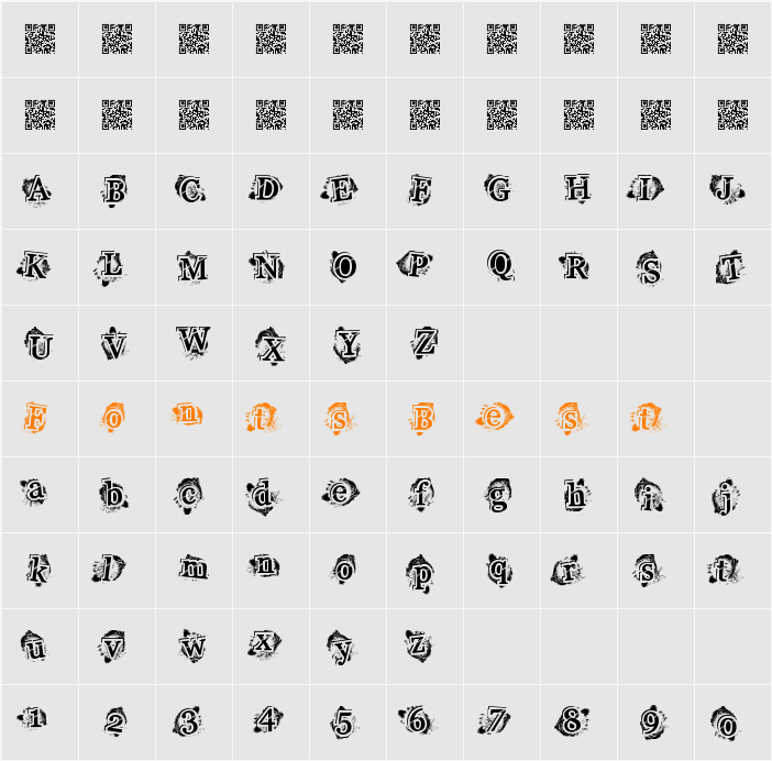 HighStyle Character Map