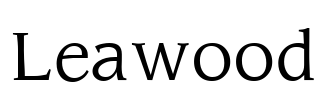 Leawood Font Image