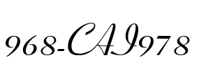 968-CAI978