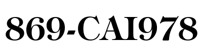 869-CAI978