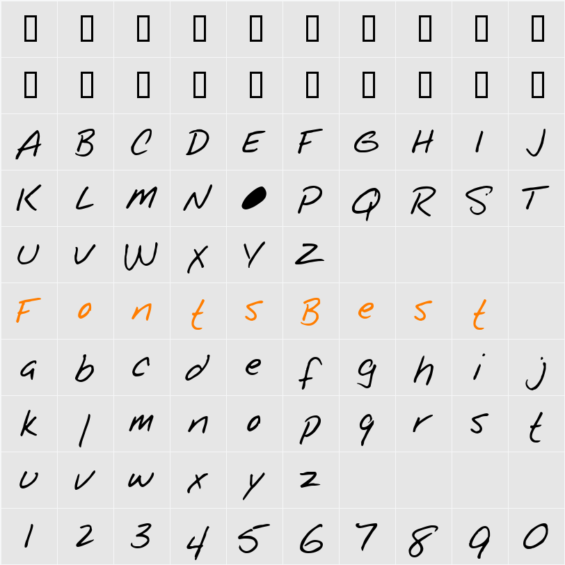 Notepad Character Map