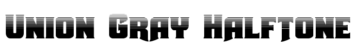Union Gray Halftone