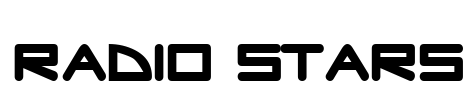 Radio Stars Font Image