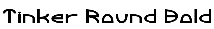 Tinker Round Bold Font Image