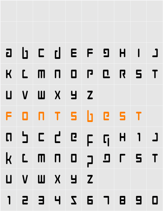 Prokofiev Condensed Character Map