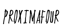 ProximaFour Font Image